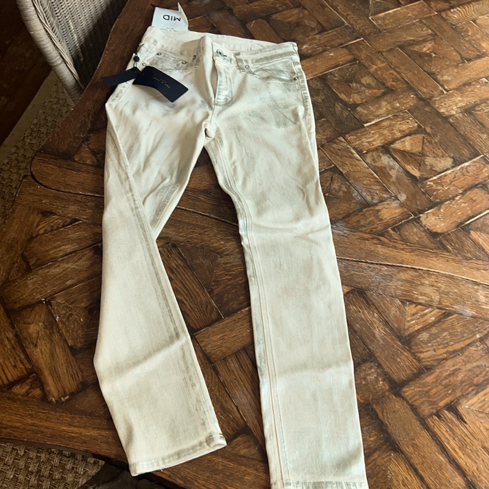 NWT women’s Rag & Bone “Cate” mid-rise ankle skinny leg jeans, size 26